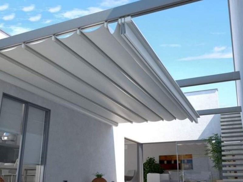 MÁI XẾP DI ĐỘNG CỦ CHI | mái bạt xếp củ chi