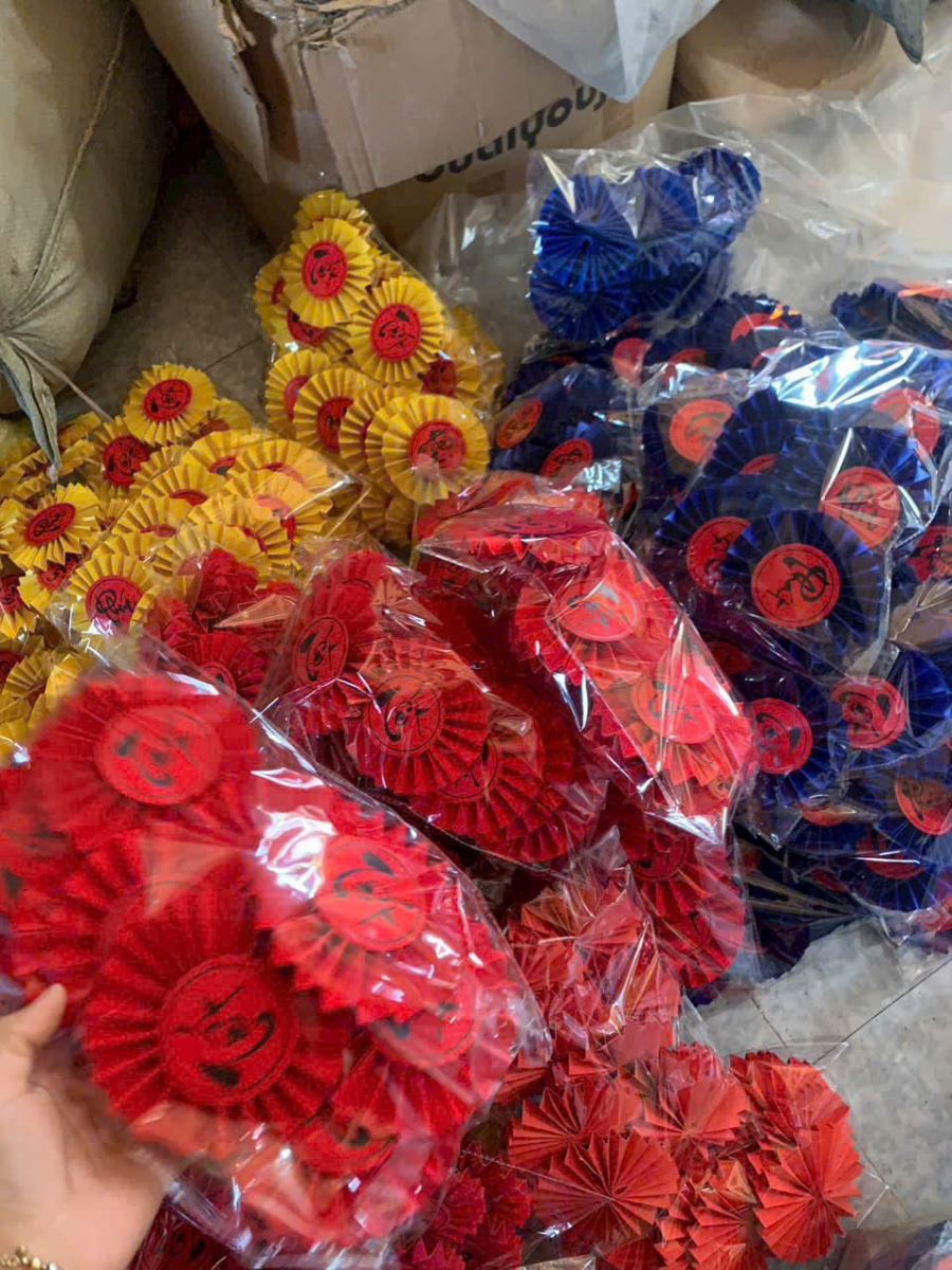 phụ kiện gói quà tết