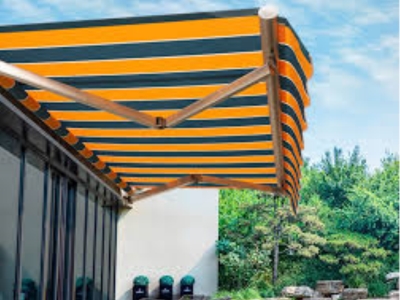 Bạt mái hiên di động 01