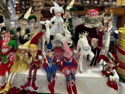 Ông già Noel trang trí cao cấp