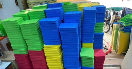 Mút xốp EVA khu vui chơi trẻ em êm ái, bảo vệ bé khi vui chơi