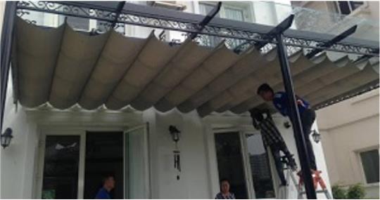 Thi Công Bạt Kéo Chuyên Nghiệp, Đo Đạc Và Lắp Đặt Tận Nơi